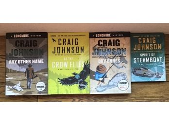Collection Of 4 Craig Johnson Fiction Books