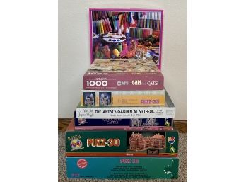 Lot Of Assorted Puzzles