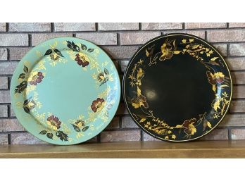 Large Metal Hanging Platters