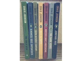 Collection Of 7 Craig Johnson Fiction Books