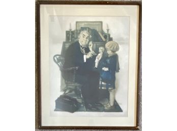 Norman Rockwell Doctor Print