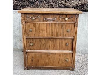 Solid Wood Vintage Dresser- AS IS