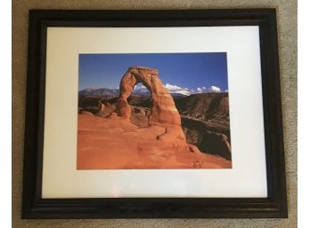 'delicate Arch' Picture In Frame