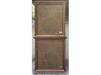 Lot 2 Vintage Wharfedale Achromatic Systems Speakers