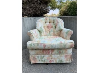 Multicolor Pastel Swivel Chair