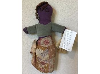 Small Recovery Woman Fabric Doll