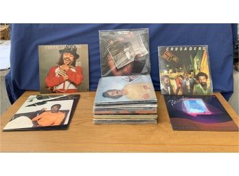 Collection Of 27 Vinyl Albums Including Hubert Laws, Harry Chapin, Crusaders, & More