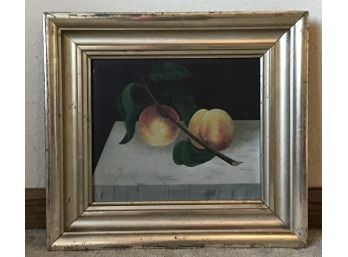 Peaches On Canvas Print