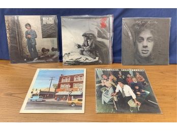Collection Of 5 Billy Joel Vinyl Albums