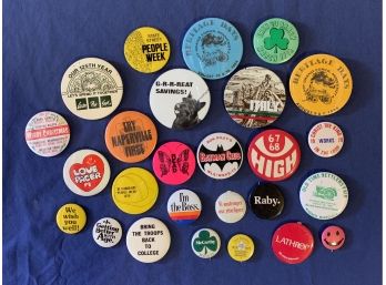 Lot Of 27 Vintage Pins