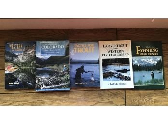 Collection Of 5 Fly Fishing Books