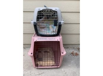 Lot Of 2 Kennels
