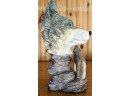 Howling Wolf Sculpture