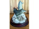 Cadona Collection- Two Wolves Walking Statue