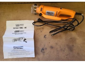 Chicago Electric Power Tools, Cutout Tool- Ac