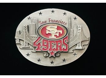 Limited Edition San Francisco 49ers Belt Buckle Numbered 1263 Of 10,000
