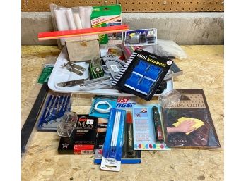 Miscellaneous Lot Including Vintage Bottle Openers, Zip Ties, Mini Scrapers, Christmas Light Tester & More