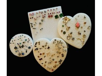 Large Grouping Of Costume Jewelry Earrings 3 Of 3