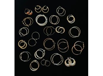 Assortment Of Hoop Earrings 1 Of 2
