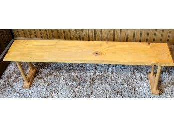Wooden Foot Bench For Underneath Desk