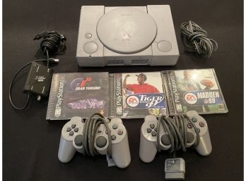 Sony PlayStation 1 With Games
