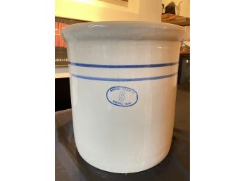 Marshall Pottery 6 Gallon Crock