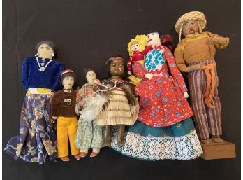Lot Of 6 Dolls