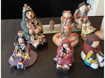 Lot Of 12 Native American Story Tellers