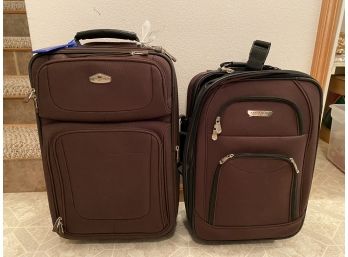 2 Small Carry-on Bags