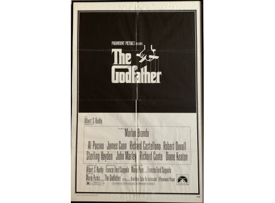 'the Godfather' Paramount Pictures Movie Poster