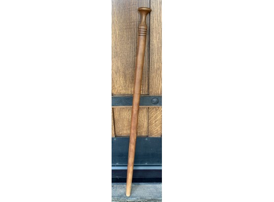 Solid Wood Cane With 4 Decorative Stripes