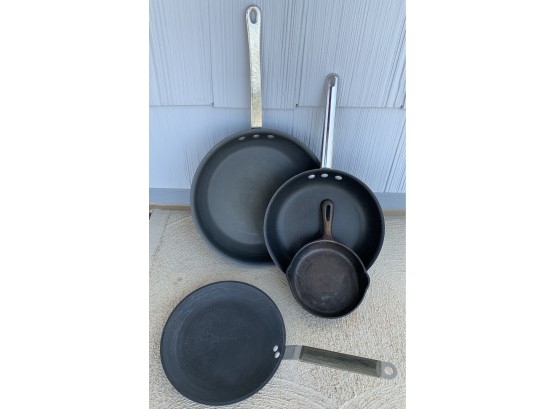 Lot Of Frying Pans