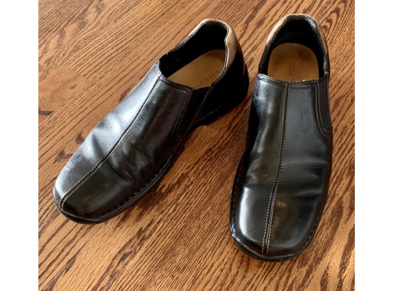 Cole Hahn Black Slip On Dress Shoes Men's Size 10M