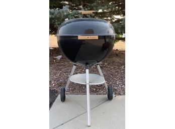 Round Weber Charcoal Grill