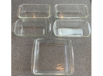 Lot Of Glass Baking-ware