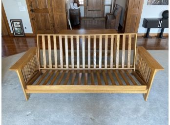 Solid Wood Mission Style Futon