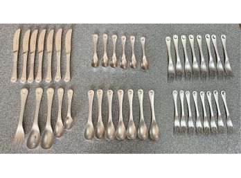Lot Of Robert Welch 18/10 Stainless Flatware From Williams Sonoma