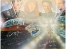 Star Trek Cast Signed Limited Edition ' The Five Doctors ' Lithograph By Keith Birdsong