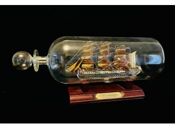 USS Constitution Ship In A Bottle