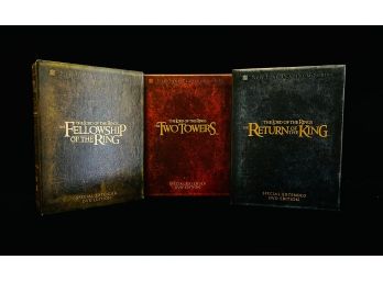 New Line Platinum Series Lord Of The Rings Film Trilogy Original Special Extended DVD Edition