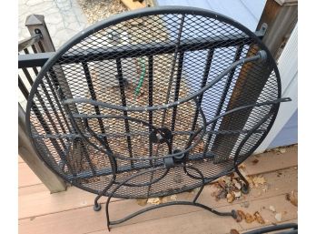 Metal Patio Set With 4 Chairs