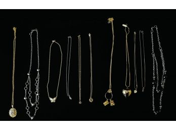Grouping Of Costume Jewelry Necklaces