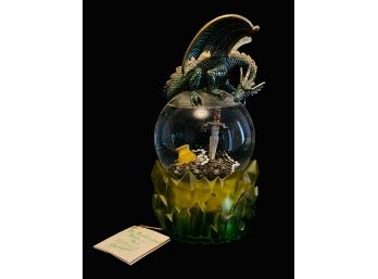 McElvy Studio Wyrmsworth Globe From The Enchanted Kingdom By Berkeley Designs