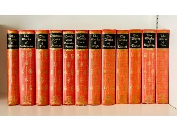 Vintage Collection Of Classic Literature Books