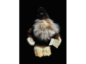 Handcrafted Mink Racoon Rocky Mountain Gnome Doll, 1-12