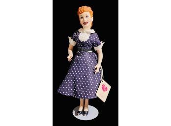 I Love Lucy Porcelain Doll, Handbag Is Broken
