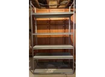 Heavy Duty Metal Storage Rack - Solid Shelves