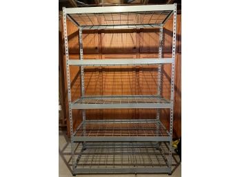 Heavy Duty Metal Storage Rack - Vented Shelves