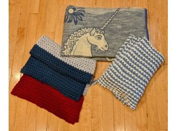 Lot Of 3 Cuddle Blankets