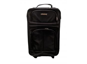 Protege Small Black Roller Suitcase